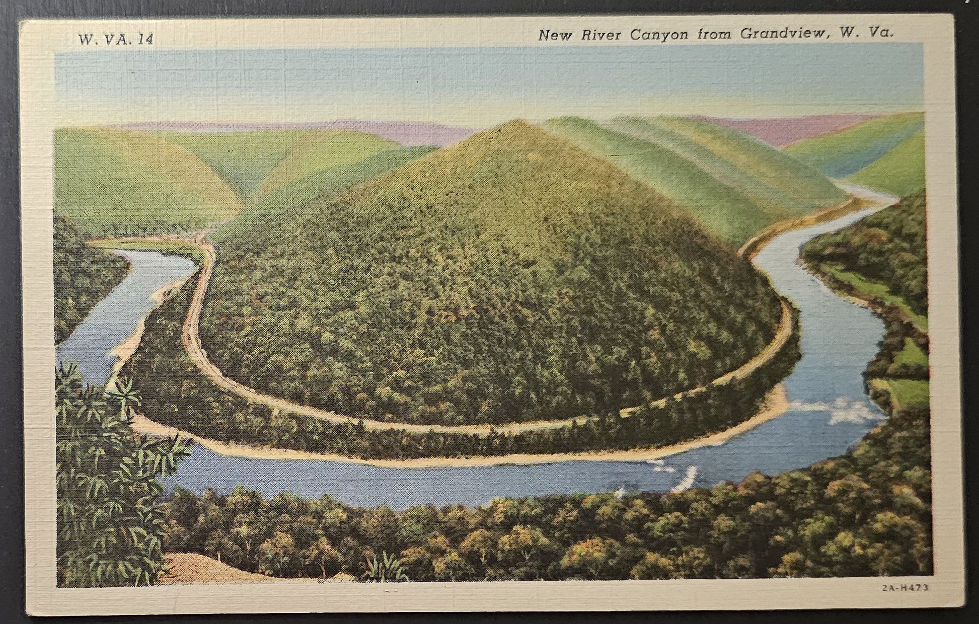 (image for) postcard USA - WV - West Virginia #0020